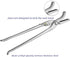 12" Clincher Trimming, Horse Shoe Care Farrier Tool - Heavy Duty Vanadium Steel Hoof Nail Pliers for Precise Nail