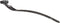 Zefal Swan Road Bicycle Fender, Black, Rear