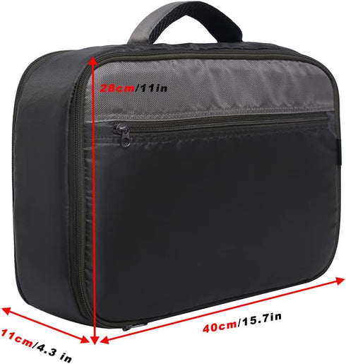 Kylebooker Fishing Reel Gear Bag, Portable Tackle Organizer Storage Bag for Spinning Baitcasting Fly Reels
