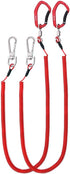 HERCULES M4 Fishing Lanyard, Heavy Duty Retractable Coiled Tether for Fishing Poles, Pliers, Boating, Paddles, Kayak