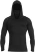 FOCLMP 50+ Hooded Fishing Shirts with Face Mask Cooling UPF Sun Protection Rash Guard Moisture Wicking Outdoor Boat Sun