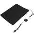 Oumefar USB Heater, DC 5V Waterproof Portable USB Electric Cloth Heater Pad, Adjustable Temperature Heating Element