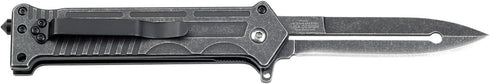 MTECH USA MT-A840P Spring Assisted Joker Knife, Closed 4.75-Inch, Stonewash Finish