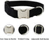 Dog Collar and Leash Set, Soft & Comfy Velvet Collar and Leash with Heavy Duty Metal Buckle, Adjustable for Small