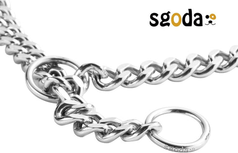 Chain Dog Training Choke Collar, SUS304, 22in, 3.0mm