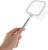 3D Stainless Steel Fish Net for Aquarium with Extendable Handle, Fine Mesh Shrimp Landing Net, Small Fish Tank Catching