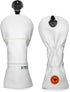 Golf Headcovers for Driver, Fairway, Hybrid, Blade, Mallet Putter Cover, Premium Leather Waterproof Design
