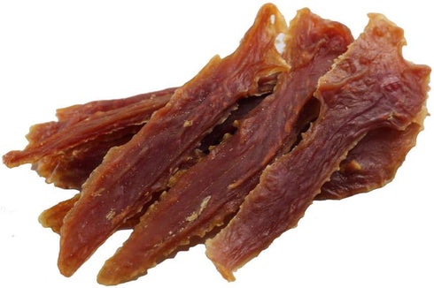 Amazon Brand - Solimo Treats,2 Duck Jerky Dog pounds