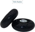 Outher Mute Wear-resistant Luggage Suitcase Replacement Wheels Kit, Inline Outdoor Skate Replacement Wheels (68mm x