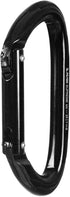 Fusion Climb Vapor Aluminum Modified D Black Carabiner 5-Pack (FP-8122-ST-BLK-5P)