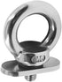 Kayak Tie Down Eyelet, 304 Stainless Steel Heavy Duty Rail for Kayaking, Yachts, Sailboats, RV Rail Rings