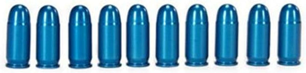 A-ZOOM , Pistol Metal Snap Caps, .380 Auto, Blue, Package of 10
