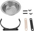 Dog Bowls, Dripless Water Bowl for Small Dogs, Stainless Steel Feeding Bowl for Cats and Pets