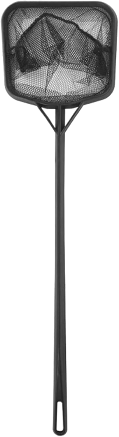 LOXGO Mutliple Type Portable Fishing Net with Long Handle Fish Tanks Landing Net Fish Tanks Tool for Cleanning Float