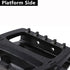 ZERAY Spin Bike Pedals - Dual Platform Indoor Cycling Pedals with Clips and Straps