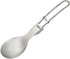GADIEMKENSD Ultralight Outdoor Titanium Folding Spoon, Healthy Camping Scoop, 18g
