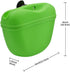 AUDWUD Silicone Dog Treat Pouch, Clip on Portable Training Container with Magnetic Buckle and Waist Clip