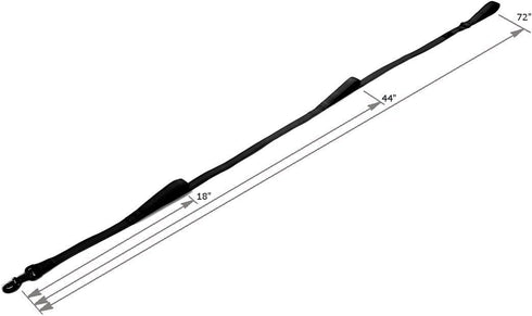 Max and Neo Triple Handle Traffic Dog Leash - Reflective, We Donate a Leash to a Dog Rescue for Every Leash Sold