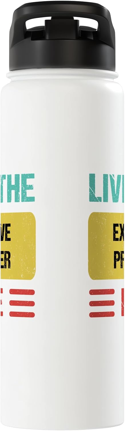 Executive Producer Shirts & Gifts Executive Producer Stainless Steel Insulated Water Bottle