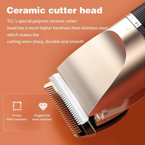 Dog Grooming Kit, Low Noise Rechargeable Cordless Electric Hair Clippers Set for Dogs and Cats