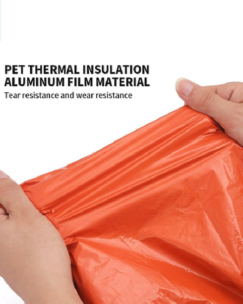 GALAXYLENSE Galaxy Thermal Mylar Emergency Ponchos, Reversible Survival Gear, 3 Packs