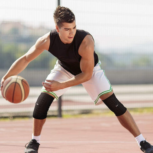 JBM Knee Brace Compression Sleeve for Women and Men, Knee Pad for Basketball, Volleyball, Running, Exercise