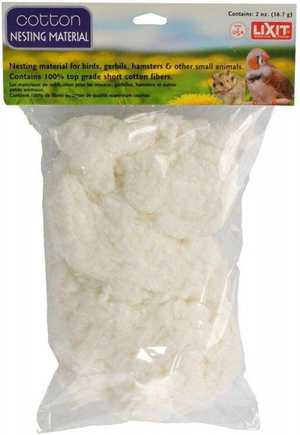 Lixit Bird and Small Animal Nesting Material, 2oz