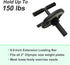 Tib Bar-Tibialis Anterior Exercise Equipment, Calf Raise Machine for Strength Training
