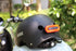 LED Helmet Light, Motorcycle Helmet Light, Bicycle Rear Red Safety Light for Night Riding, Rechargeable Type-C Cable