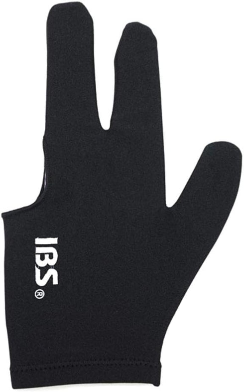 IBS Three Fingers Billiard Gloves Snooker Cue Professional 4 Colors (Spandex) by IBS