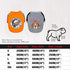Bulldog Dog Clothes Sweater for Pets, Dog Clothing in Orange (L)
