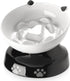 Y YHY Ceramic Cat Slow Feeder, Elevated Tilted Design for Dry and Wet Food, Dog Slow Feeder Bowl