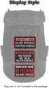 Working Service Dog Tag: No Touch & Talk Pet Patch for Training Vest & Gear