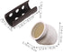 2pcs Set Kisangel Fish Tank Cave and Shrimp Hideout Aquarium Breeding Shelter, White Ceramic Small Fish Tank Hiding