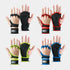 Fitness Gloves Wrist Wraps - Half Finger Men Women Sports Machines Training, Shock Absorption Barbell, Breathable