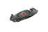 SZCO Supplies 8” Black Spider Web Assisted Open EDC Rescue Folding Knife