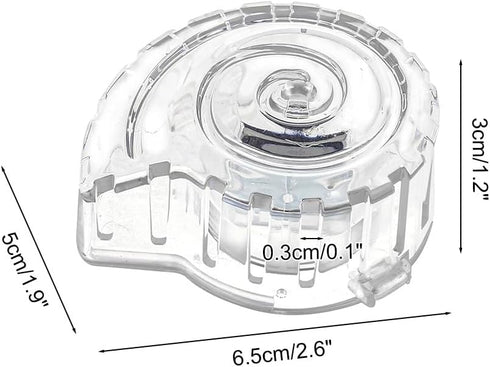 MiOYOOW Planaria Trap, Transparent Planaria Catcher for Aquarium Fish Tank Planaria Leech Small Snail