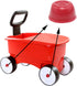 Radio Flyer Wheel Hubcap Replacement - Classic Station Wagon Plastic Cap for 1/4" Axle