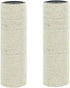 2-Pack 7.87" L, 3.15" Ø Cat Tree Replacement Post with 3 Handwoven Basket Bed, Cat Tower Accessories