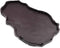 Reptile Food and Water Bowl Dish, Large Tortoise Water Bowl for Turtle, Lizard, Snake, Gecko, Ball Python, Brown