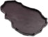 Reptile Food and Water Bowl Dish, Large Tortoise Water Bowl for Turtle, Lizard, Snake, Gecko, Ball Python, Brown