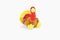 Midlee Large Thanksgiving Turkey Dog Toy - Stuffed Squeaky Pet Toy