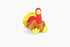 Midlee Large Thanksgiving Turkey Dog Toy - Stuffed Squeaky Pet Toy