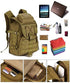 Backpack 40L Daypack 3 Pack YNFT Tactical MOLLE for Men Women, Large Military Day Assault Bug Out Bag for Work Gym