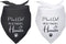2 PCS Dog Bandanas for Pregnancy Announcement - Mom Dad are Getting Me a Human, Gender Reveal Photo Prop