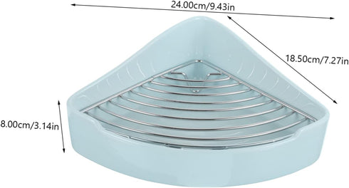 Chinchillas Triangle Ceramic Rabbit Litter Box Non-Slip Base for Guinea Pigs and Small Pets Easy-Clean Potty Training