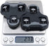 ZERAY SP-110 Bike Cleats, Bike Pedal Clips with Grip Rubber Compatible with Look Keo Structure & Keo Pedals
