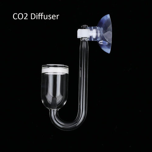 Nano CO2 Diffuser Glass Reactor for Planted Aquarium Tank