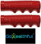 Hunt Wilde Grips, 3/4" Bicycle Handlebar Grips, 1 Pair Bundle with GoHealthful Fridge Magnet
