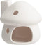 Saim Upgrade Aquarium Mushroom House, Ceramic Cave Decorations for Pleco Shrimp to Rest and Breed